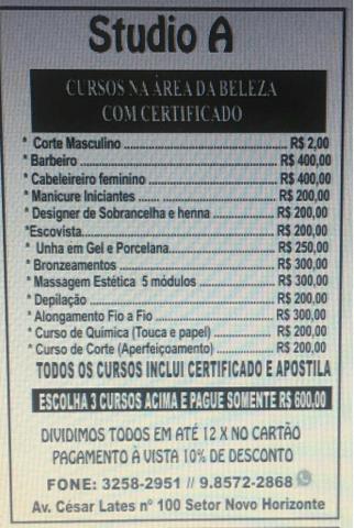 Curso de designer de sobrancelhas