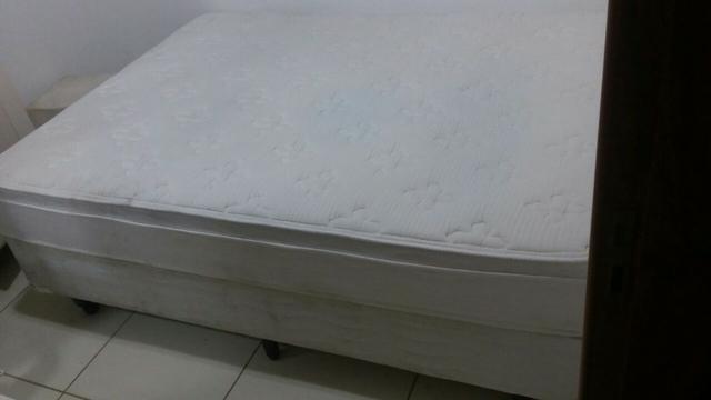 Cama box de casal com colcha mola Pocketed (ensacada)
