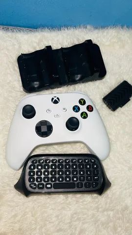 Controle Xbox séries S teclado mais bateria original Peças e