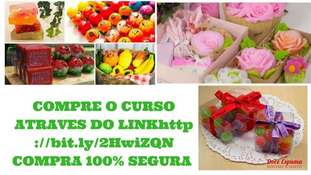 Fabrique sabonetes artesanais em casa-Aprenda a fabricar os melhores Sabonetes Artesanais
