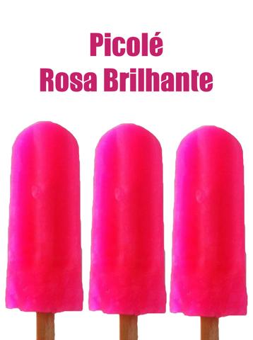 Picolé Rosa Brilhante