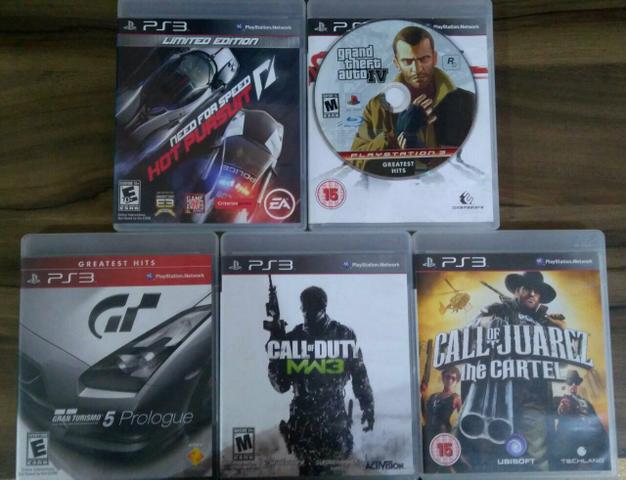 Jogos originais ps3