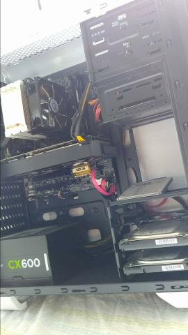 Pc gamer + monitor + jogos