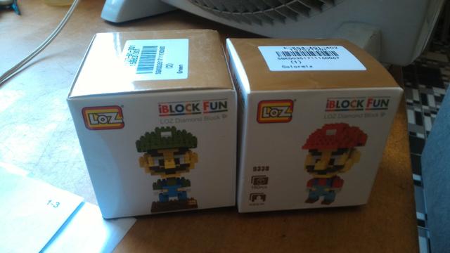Blocos Mario e Luigi