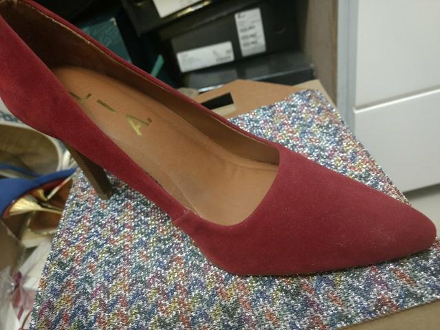Scarpin vermelho