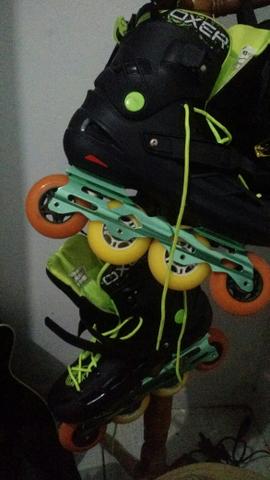 Patins top com rodas topp
