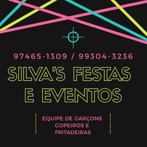 Garçons, fritadeiras e copeiros