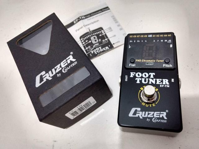 Pedal afinador Cruzer Crafter EF-TN