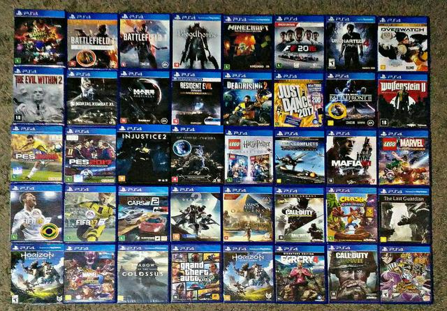PlayStation 4 : Jogos Novos e Usados a partir de