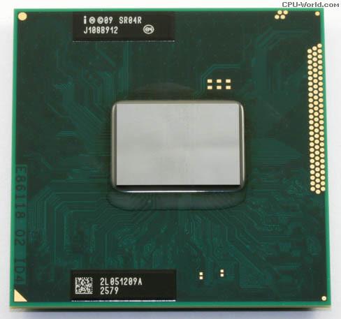 Processador notebook core i3 2310m socket ppga 988 , 989 G2 E G3