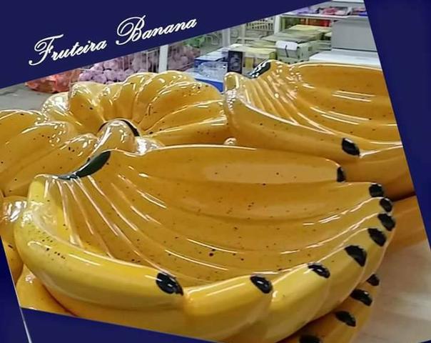 Fruteira de banana decorativa. NOVA