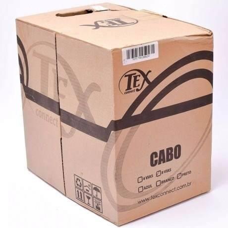 Cabo De Rede Tex Connect Cat5e Azul Cx 305mts Imediato