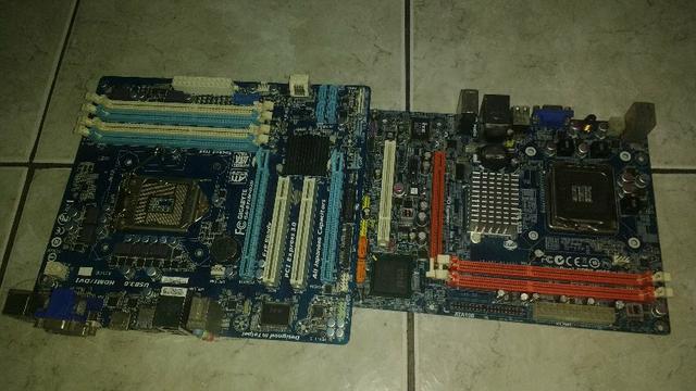 Duas placas mãe por 100 reais