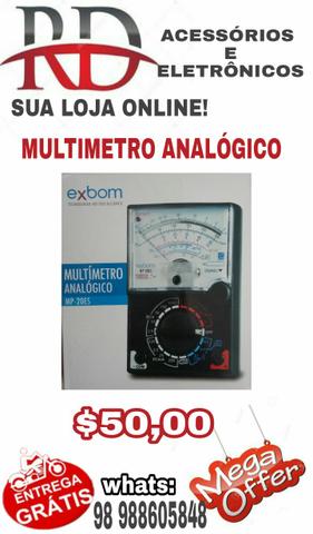Multimetro analógico exbom