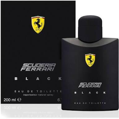 Perfume Ferrari Black 200 ml Original Importado
