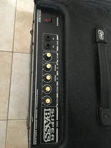 Amplificador Meteoro Super RX 100 Guitarra Baixo Aparelhos De Som