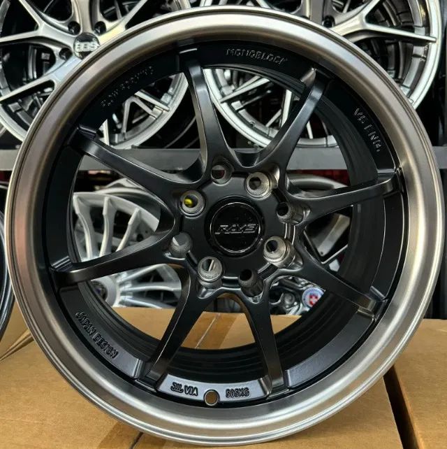 rodas Rays aro 15 tala 6 5 Furação 4x100 4x114 Carros vans e