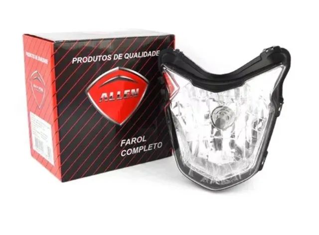 Farol Bloco Optico Honda Cb F L Mpada Brinde Motos Alto Da