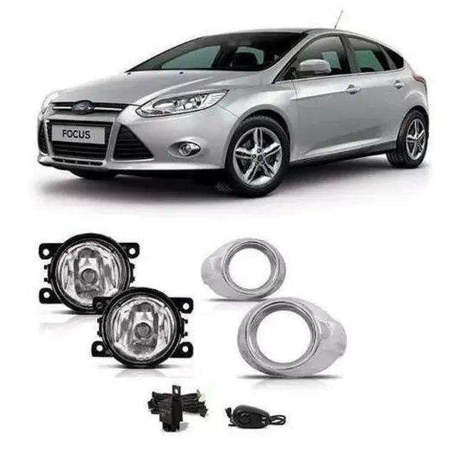 Kit Farol de Milha Focus 2014 2015 Carros vans e utilitários