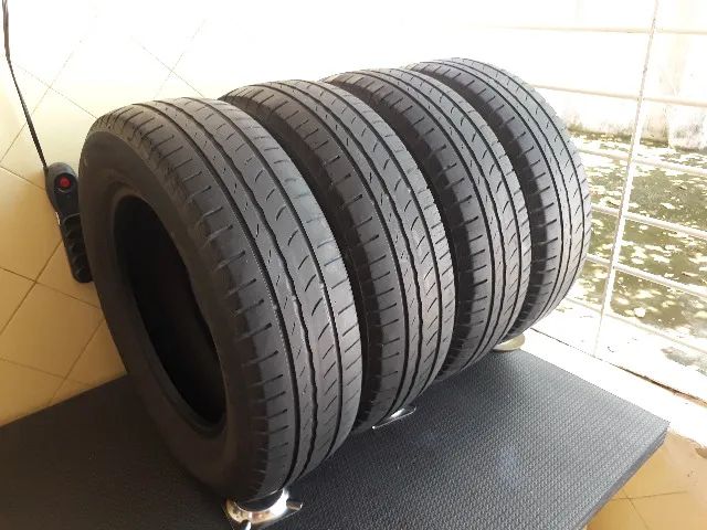 Par E Conjunto Pneus Pirelli Goodyear Continental Aro 14 15 16 17 18