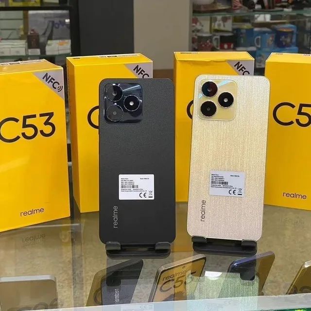 Realme C53 NFC Lacrado Nota Garantia Entrega em Mãos Celulares e