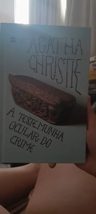 Livrp A Testemunha Ocular Do Crime Agatha Christie Nunca Lido