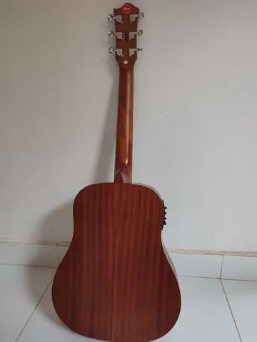 Viol O El Trico Tagima Baby Mahogany Eq Nt Mahogany Satin