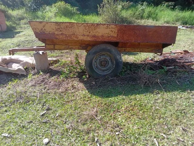 Carreta Basculante Para Trator No Brasil