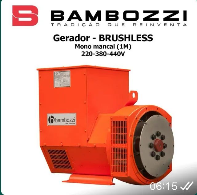 Geradores Bambozzi No Brasil