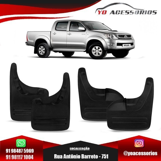 Kit Apara Barro Lameira Hilux 2005 2015 Carros vans e utilitários