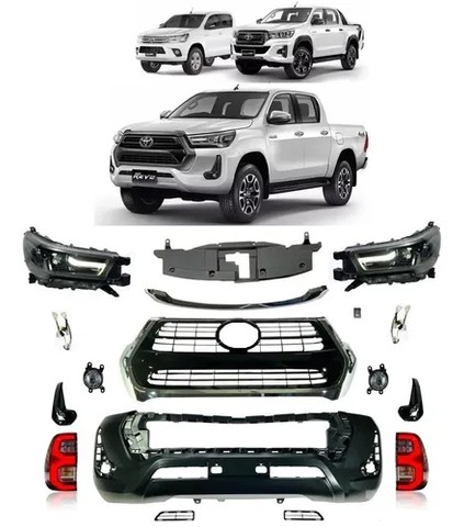 Kit Transforma O Completo Toyota Hilux Led Carros