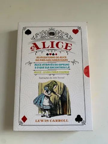 Box Alice No Pa S Das Maravilhas E Alice Atrav S Do Espelho Alice