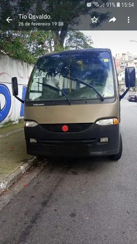 MICRO ÔNIBUS VOLARE A6 ANO 98 99 BOM PARA MOTORHOME Ônibus Vila