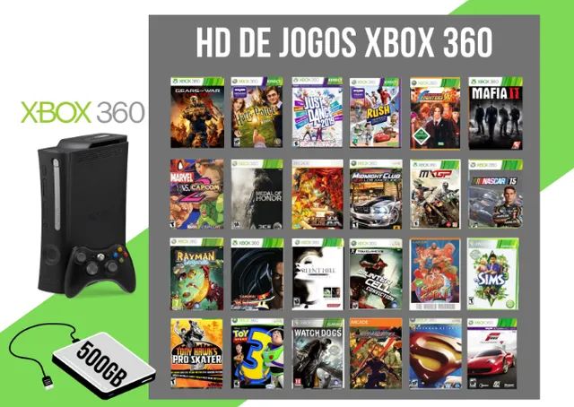 Hd Gb Jogos Xbox Usb Jogos De V Deo Game Barra Do Ariri