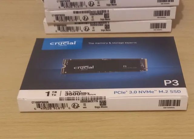 Ssd Crucial P Tb Nvme M Lacrado Armazenamento Boa Vista