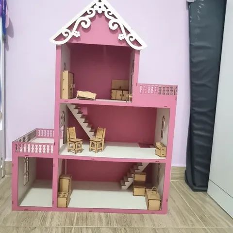 Casinha De Barbie Mdf No Brasil