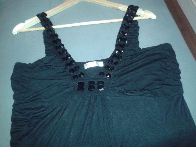 Blusa de malha preta