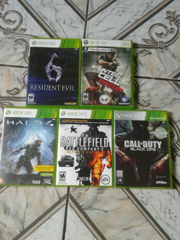 Vendo jogos para X Box 360