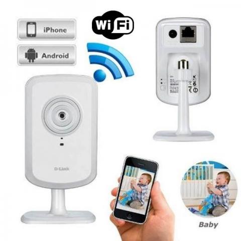 Camera d-link wirelles com audio novo