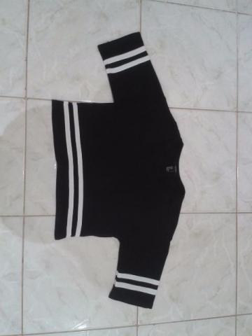 Blusa Cropped Preto