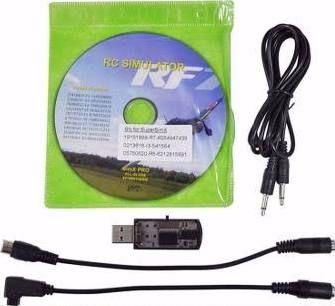 Cabo USB P/ Simulador de Aeromodelos + CD