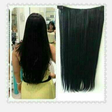 Cabelo liso preto