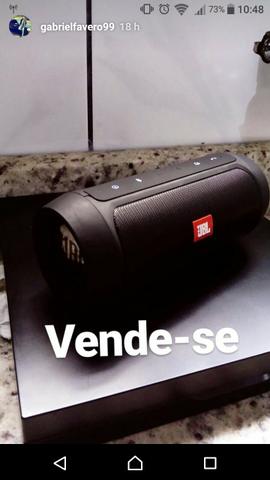 Caixa de som via Bluetooth charge 3 JBL.