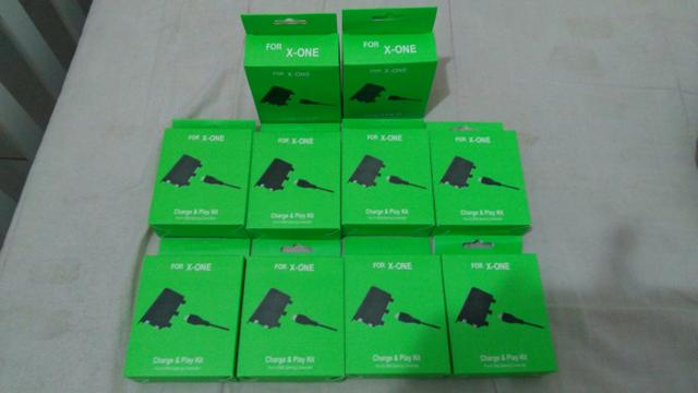 Carregador e bateria para controle Xbox one