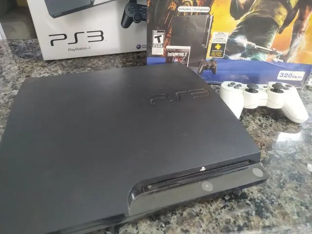 Vendo Vendo Ps Slim Hd Gigas Desbloqueio Cfw J V Rios Jogos