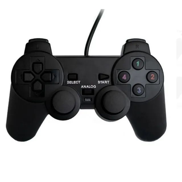 Controle Entrada Usb Joystick Games Computador E Console