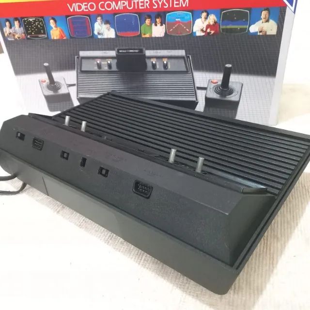 Lindo Atari Polyvox Av C Caixa E Ber O Consoles De V Deo Game