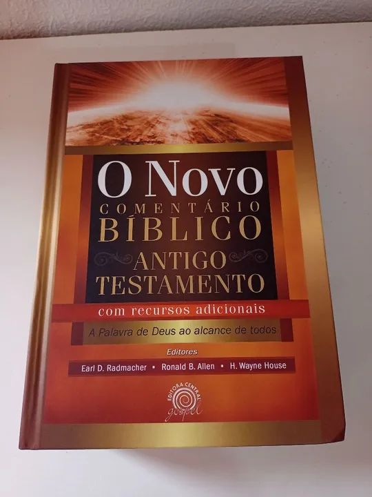 O Novo Comentário Bíblico Antigo e Novo Testamento Livros e revistas