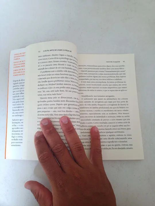 A Sutil Arte De Ligar O Foda Se Mark Manson Capa Comum Livros E