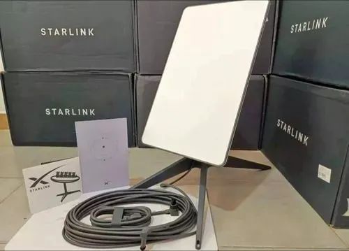 Antena De Internet Via Sat Lite Starlink Conectividade E Dispositivos